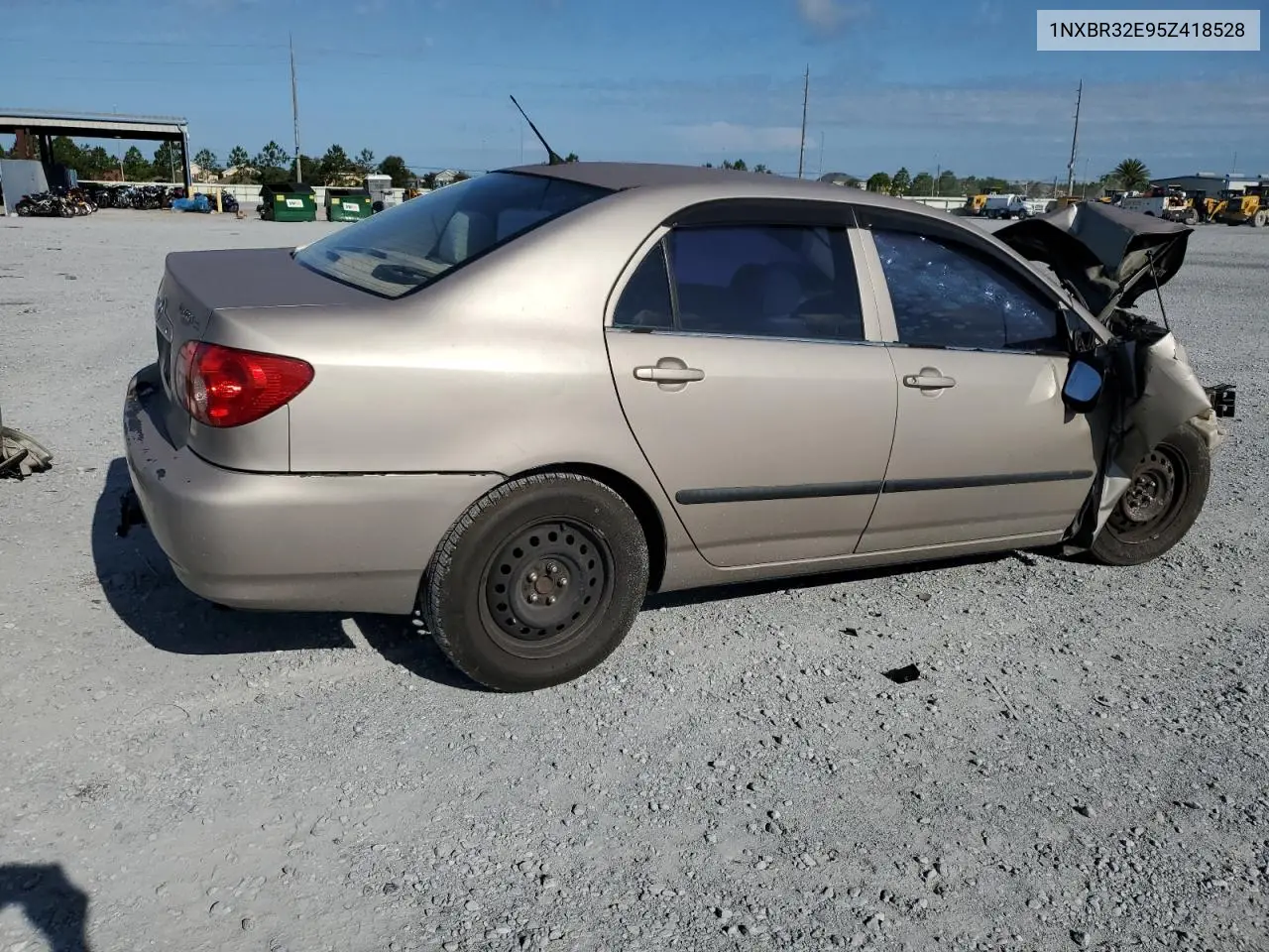 2005 Toyota Corolla Ce VIN: 1NXBR32E95Z418528 Lot: 62477405