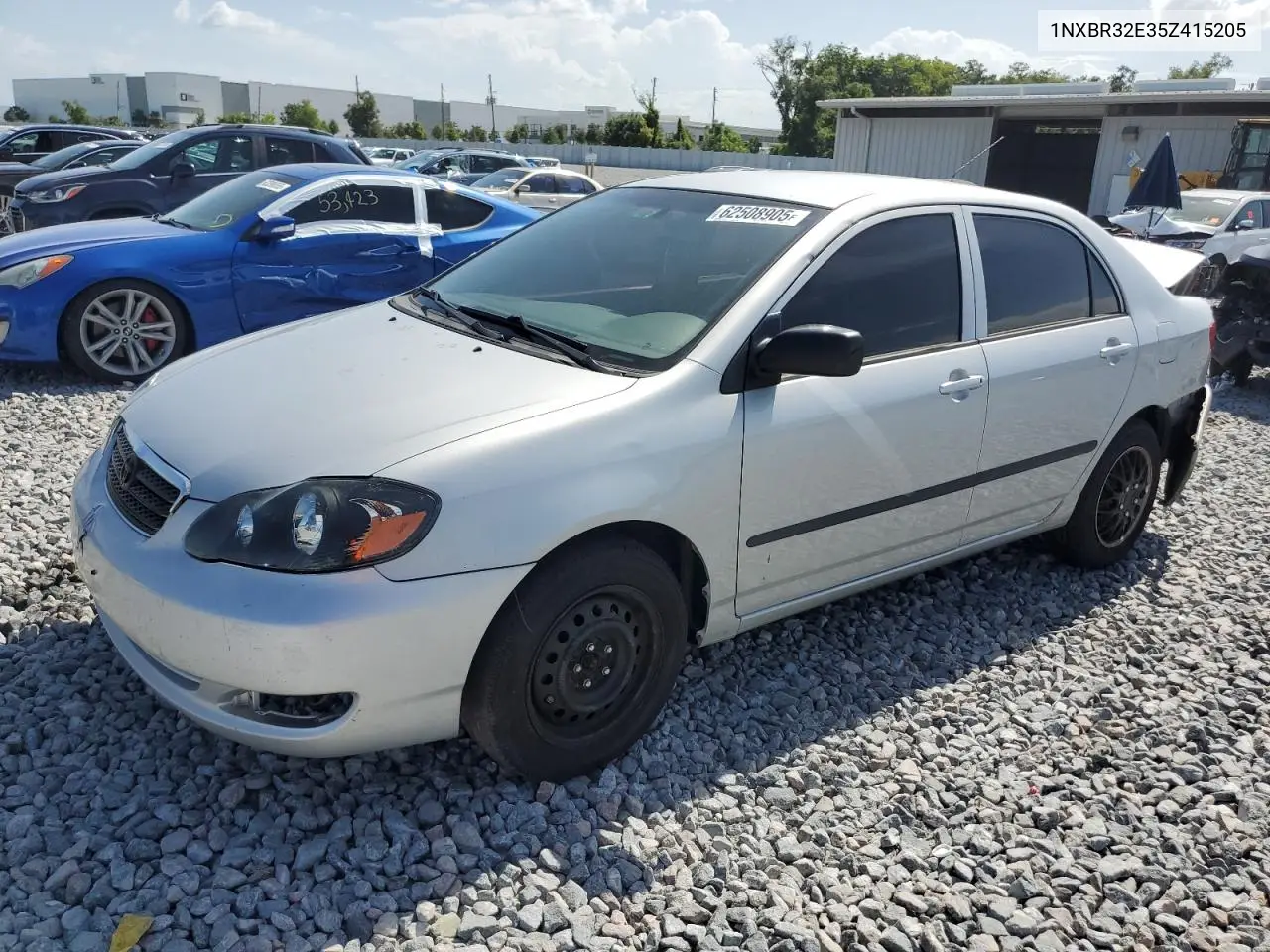 2005 Toyota Corolla Ce VIN: 1NXBR32E35Z415205 Lot: 62508905