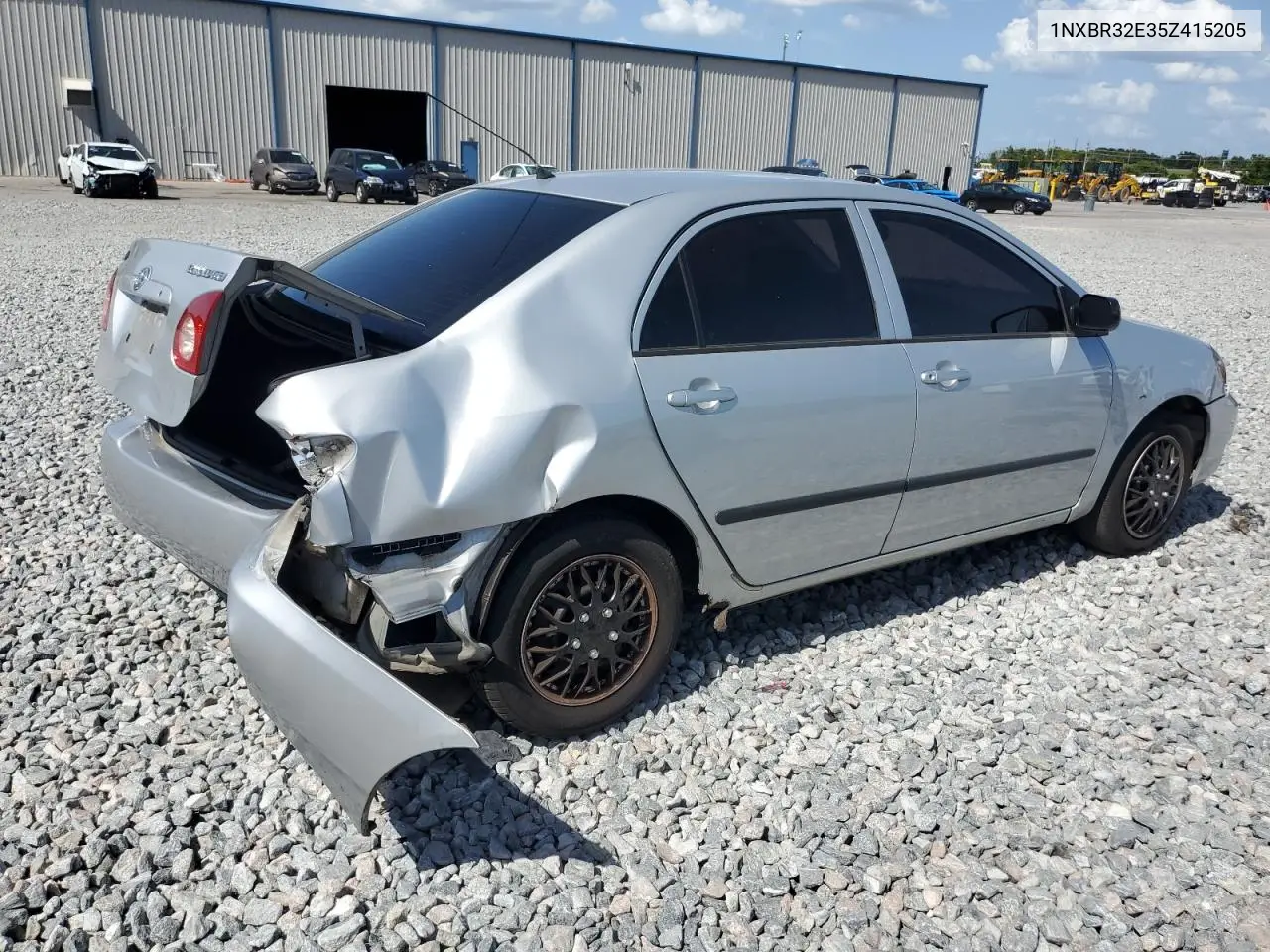 2005 Toyota Corolla Ce VIN: 1NXBR32E35Z415205 Lot: 62508905