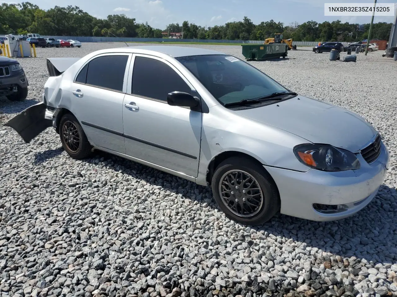 2005 Toyota Corolla Ce VIN: 1NXBR32E35Z415205 Lot: 62508905