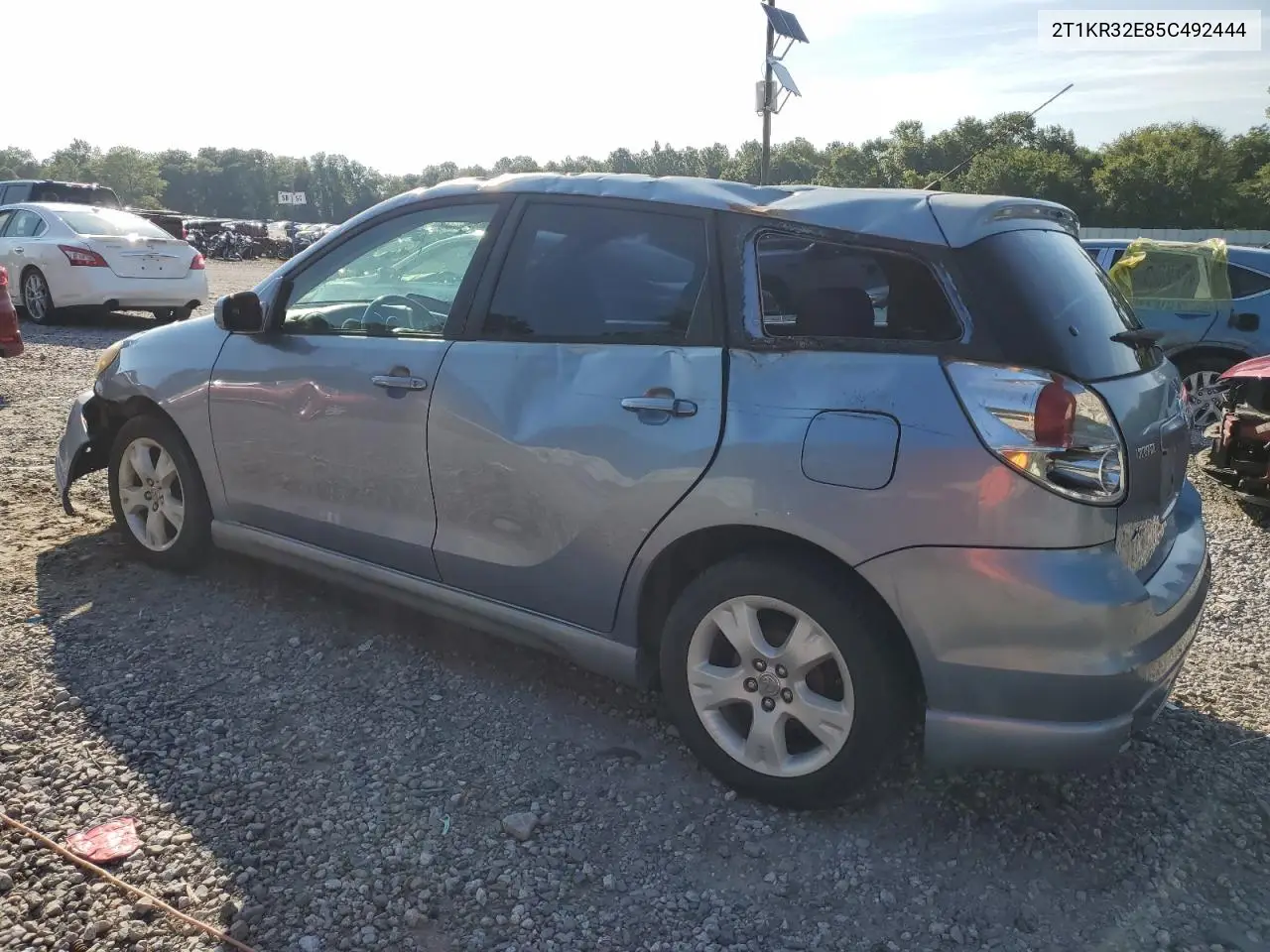 2005 Toyota Corolla Matrix Xr VIN: 2T1KR32E85C492444 Lot: 62606525