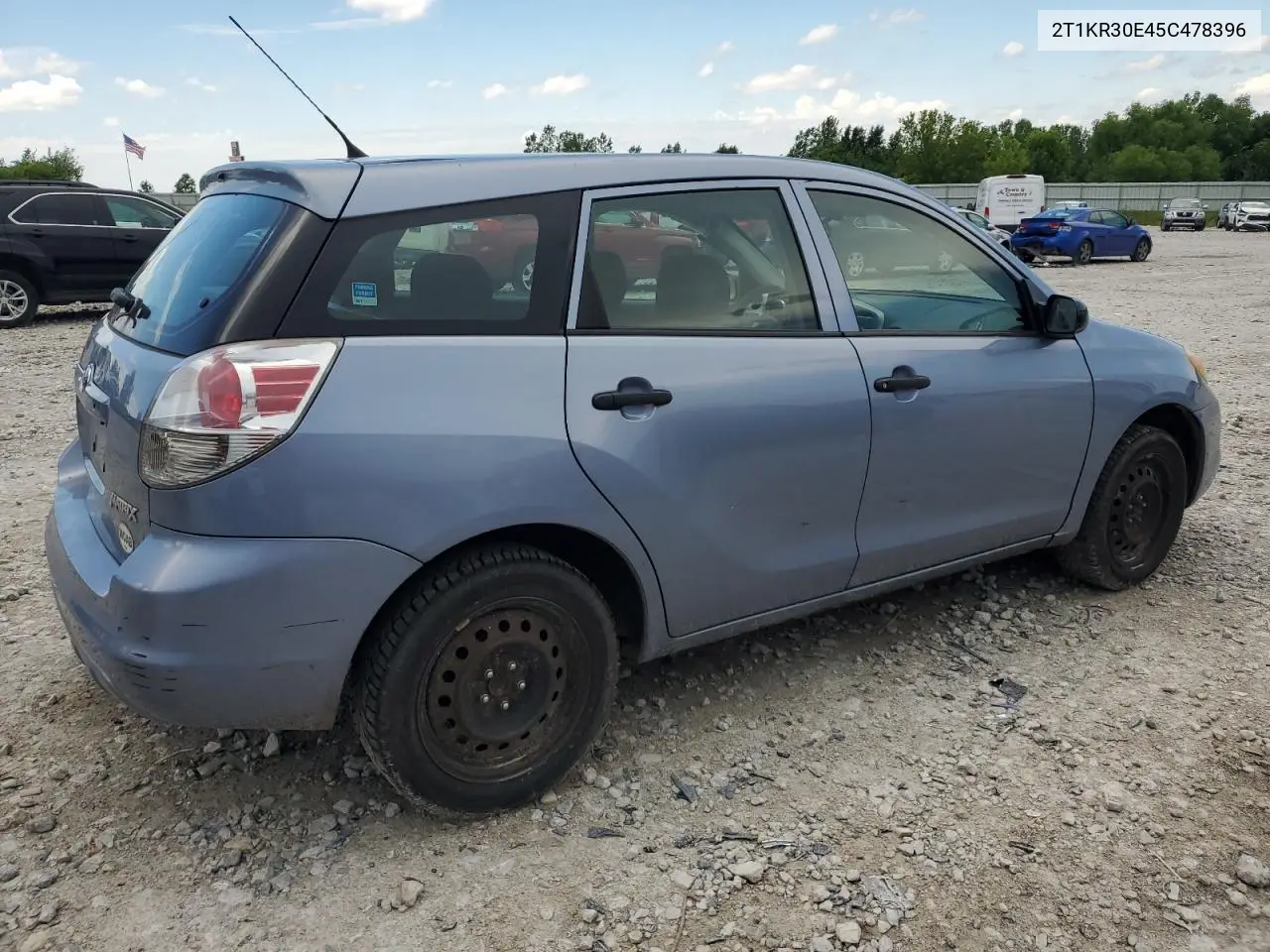 2005 Toyota Corolla Matrix Xr VIN: 2T1KR30E45C478396 Lot: 62609125