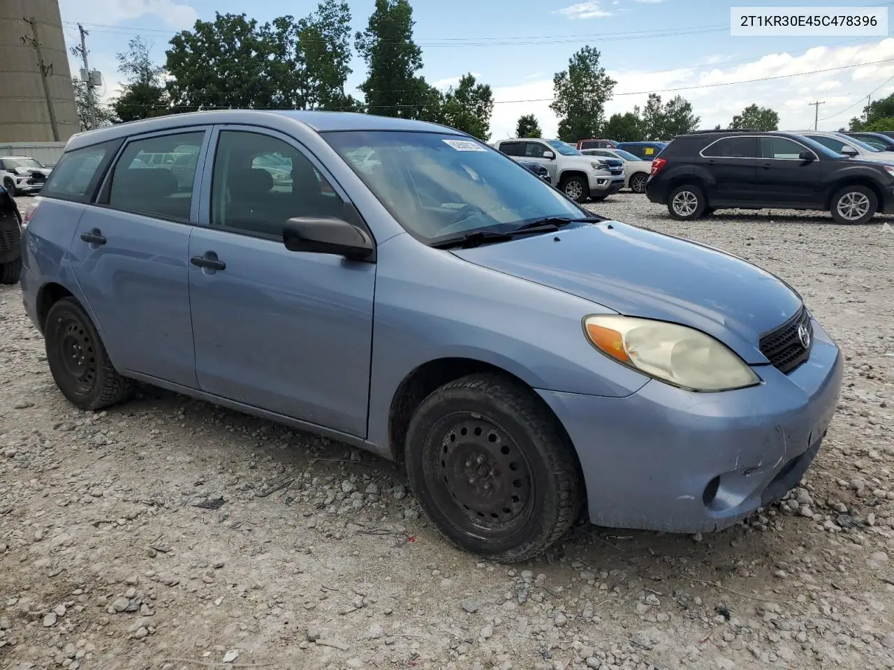 2005 Toyota Corolla Matrix Xr VIN: 2T1KR30E45C478396 Lot: 62609125
