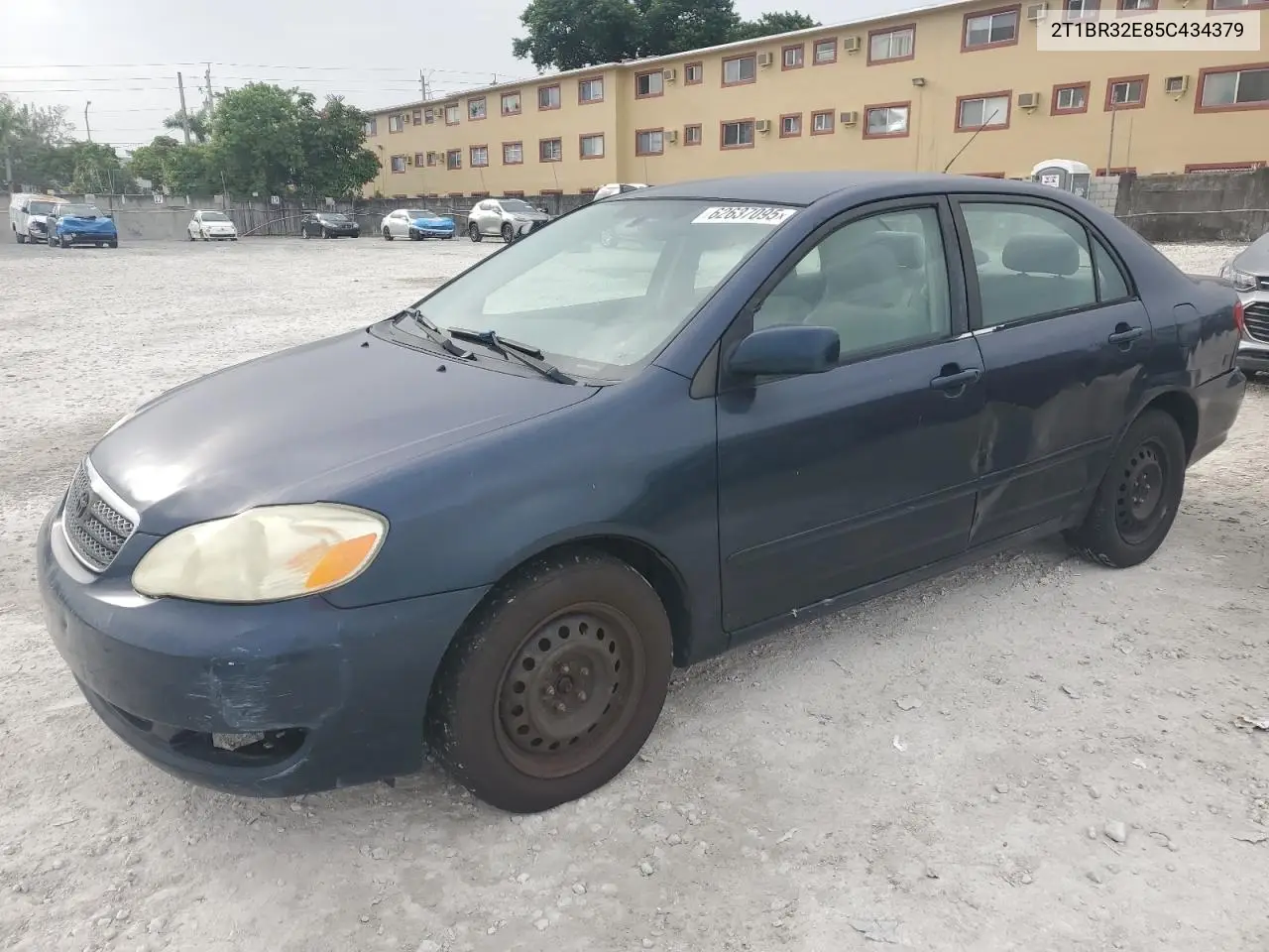 2005 Toyota Corolla Ce VIN: 2T1BR32E85C434379 Lot: 62637095