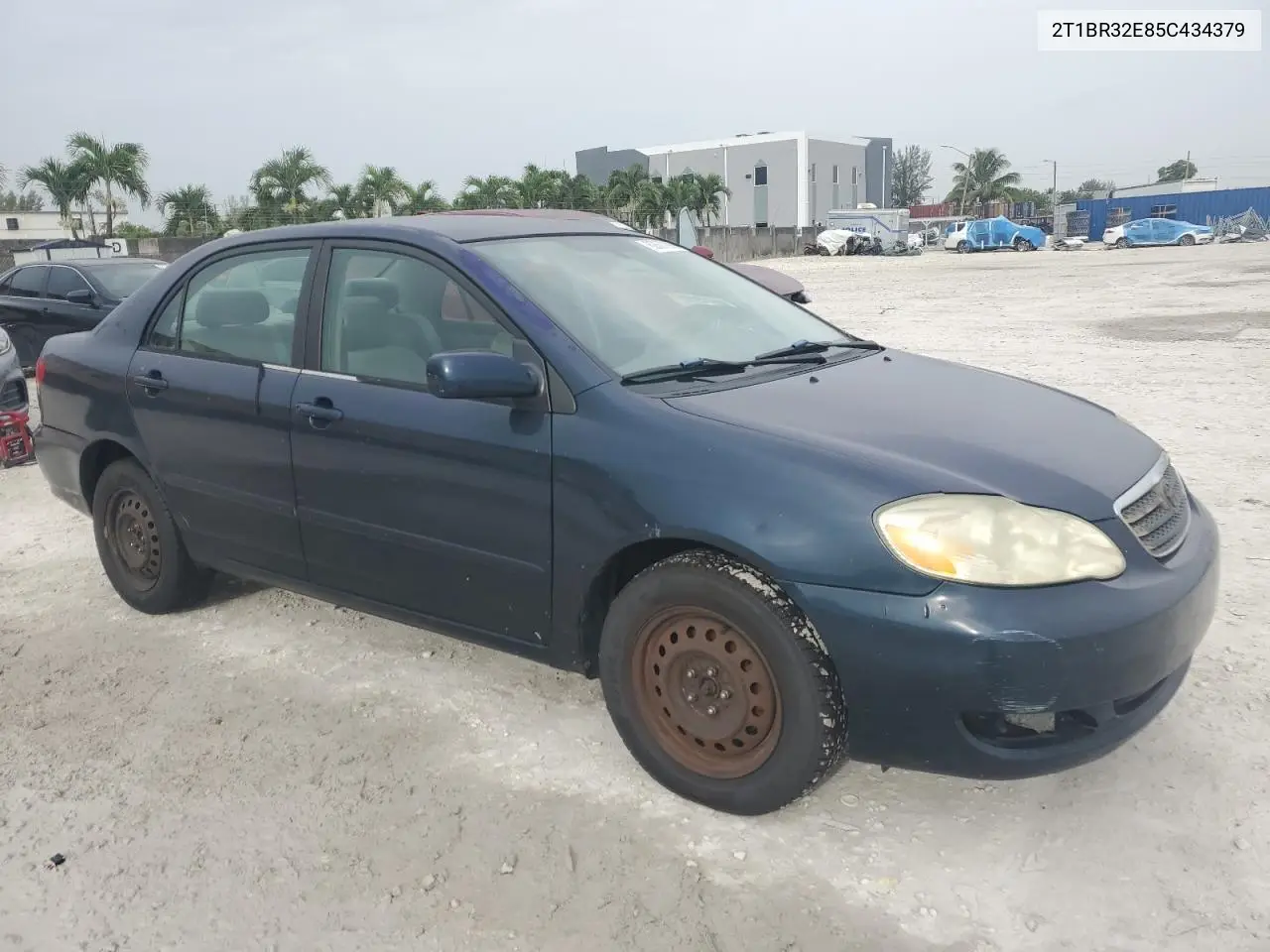 2005 Toyota Corolla Ce VIN: 2T1BR32E85C434379 Lot: 62637095