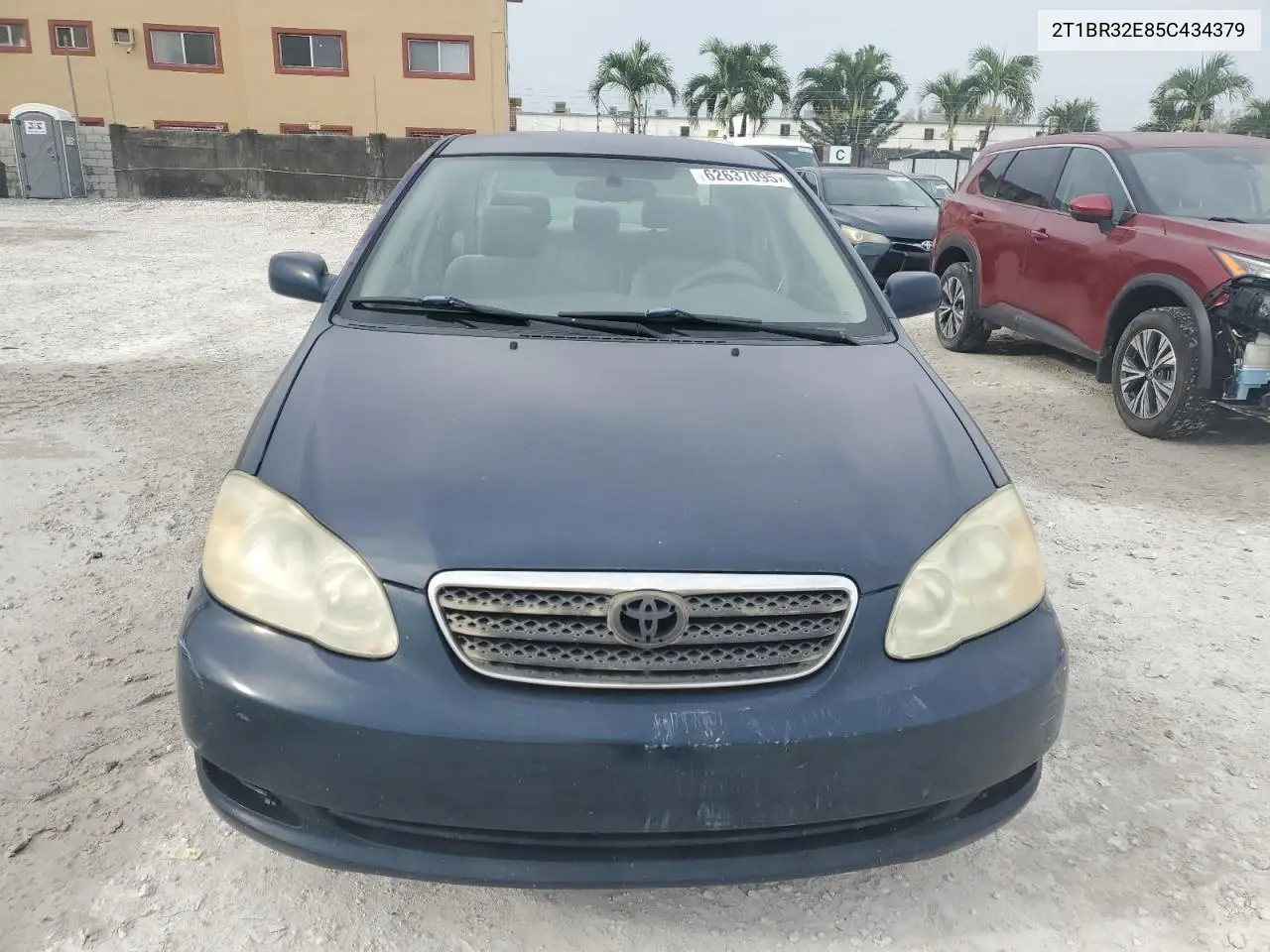 2005 Toyota Corolla Ce VIN: 2T1BR32E85C434379 Lot: 62637095