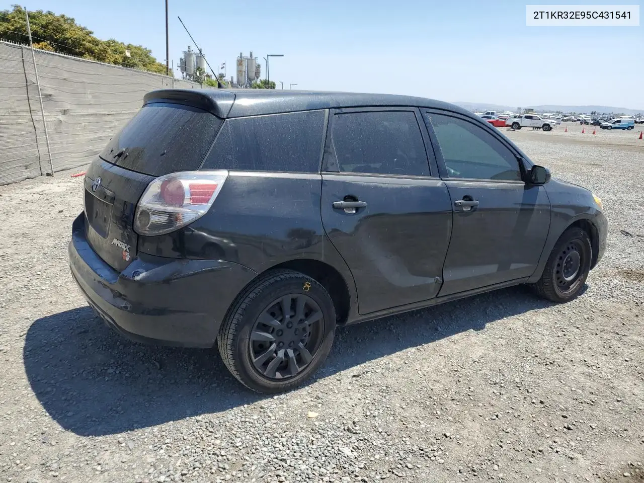 2005 Toyota Corolla Matrix Xr VIN: 2T1KR32E95C431541 Lot: 62702575