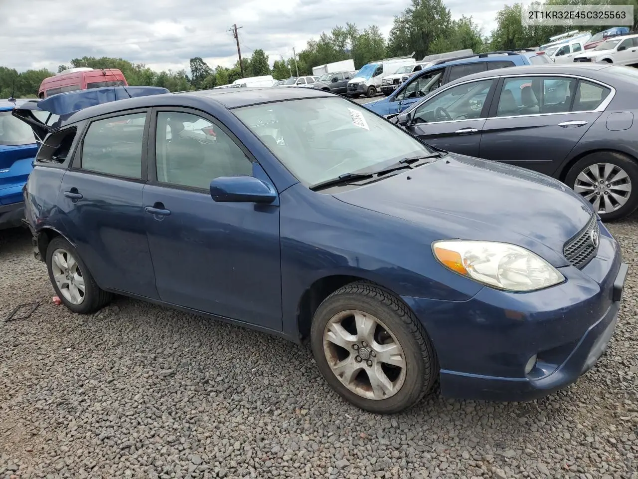 2005 Toyota Corolla Matrix Xr VIN: 2T1KR32E45C325563 Lot: 62763425
