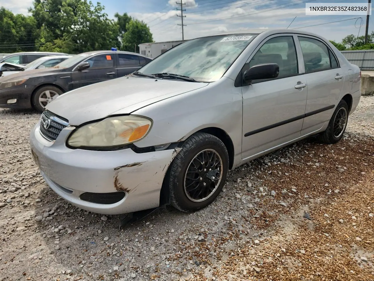 2005 Toyota Corolla Ce VIN: 1NXBR32E35Z482368 Lot: 62765975