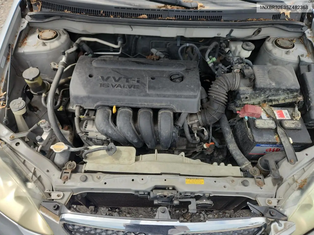 2005 Toyota Corolla Ce VIN: 1NXBR32E35Z482368 Lot: 62765975