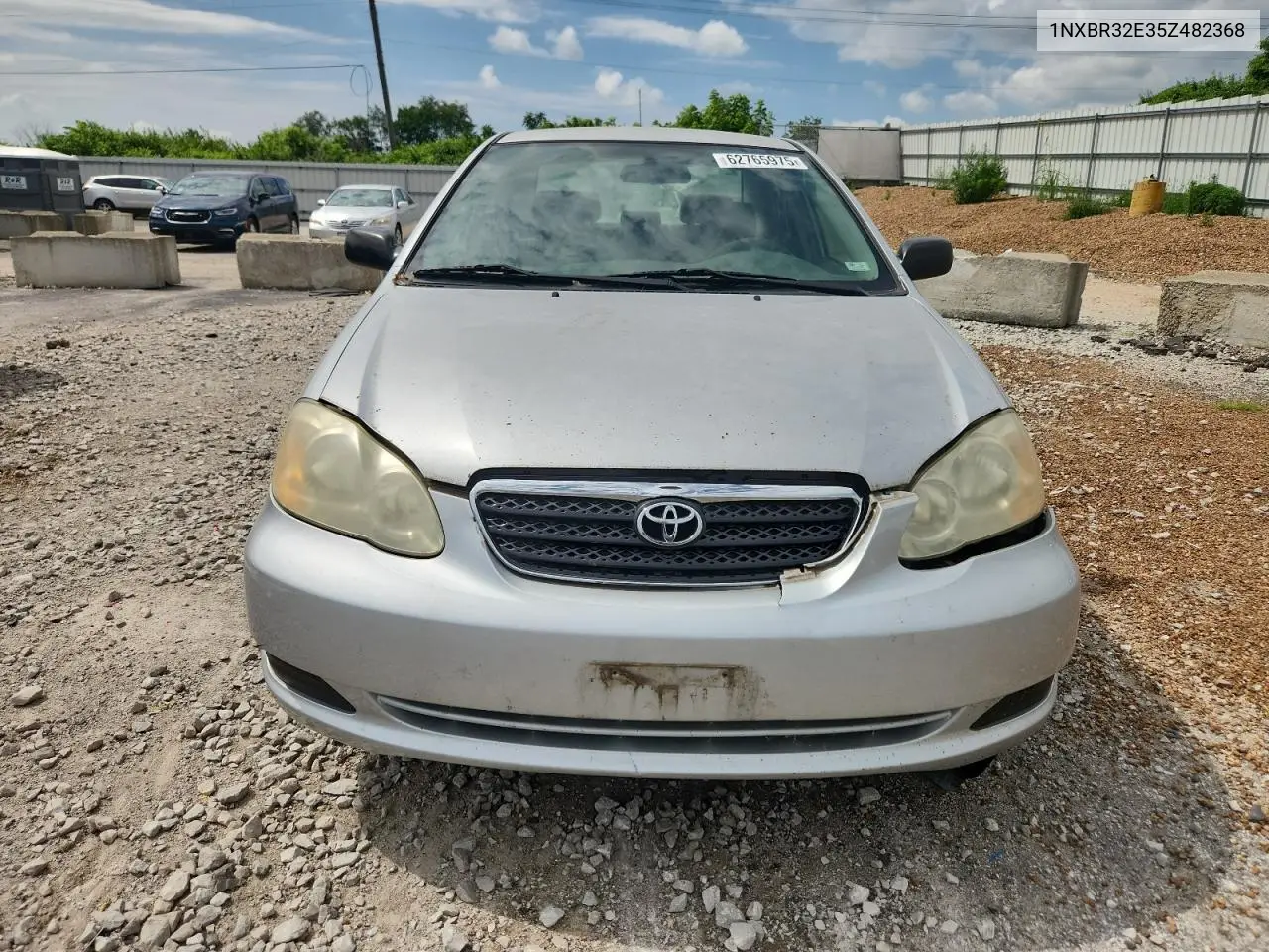 2005 Toyota Corolla Ce VIN: 1NXBR32E35Z482368 Lot: 62765975