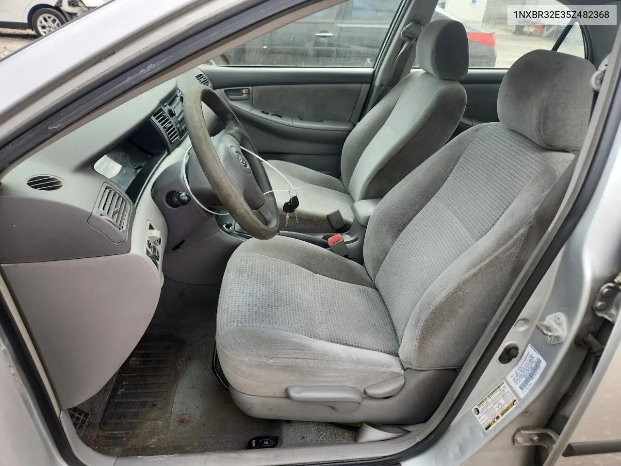 2005 Toyota Corolla Ce VIN: 1NXBR32E35Z482368 Lot: 62765975