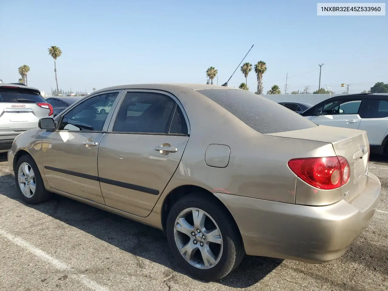 2005 Toyota Corolla Ce VIN: 1NXBR32E45Z533960 Lot: 62840345
