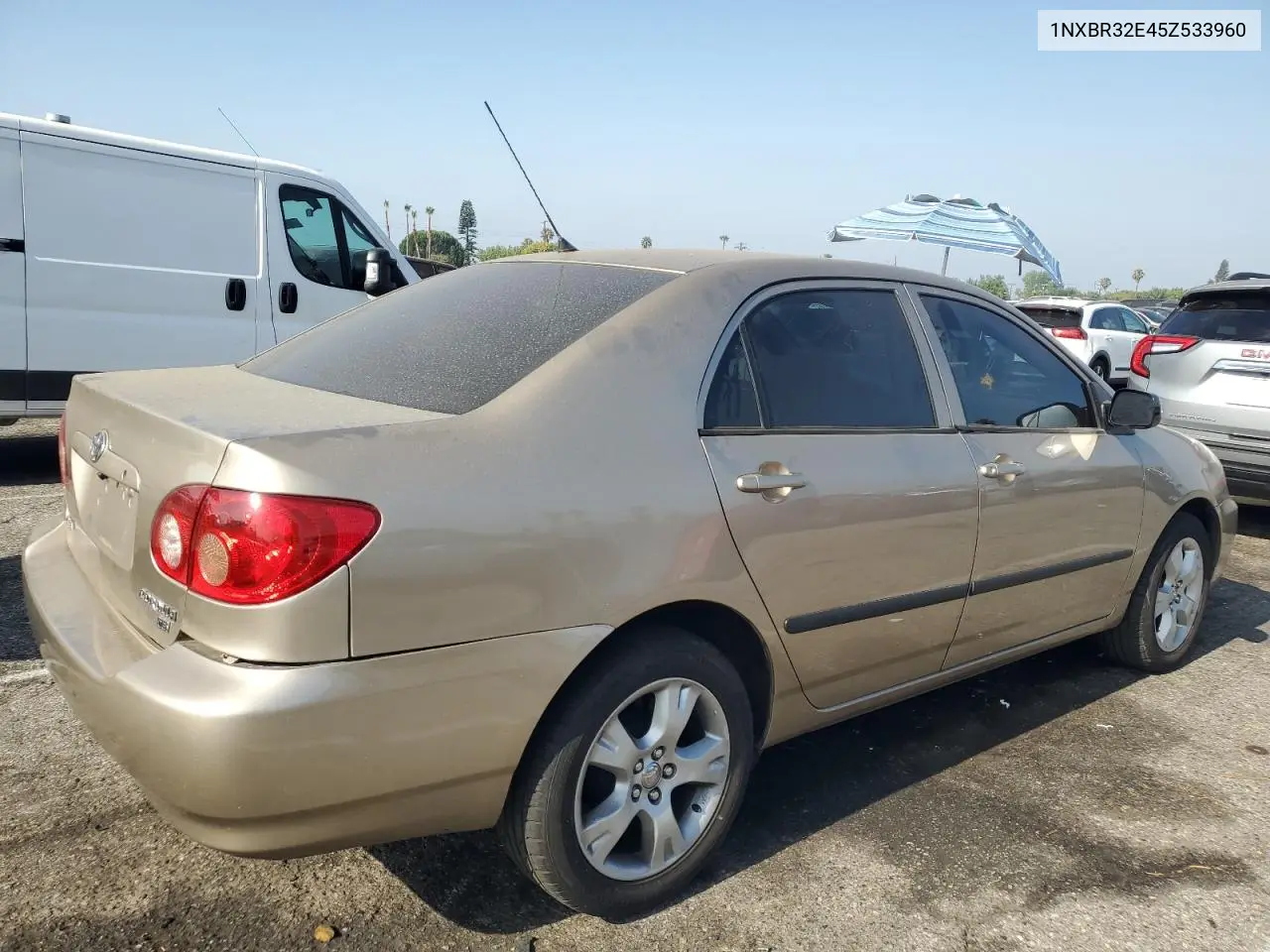 2005 Toyota Corolla Ce VIN: 1NXBR32E45Z533960 Lot: 62840345
