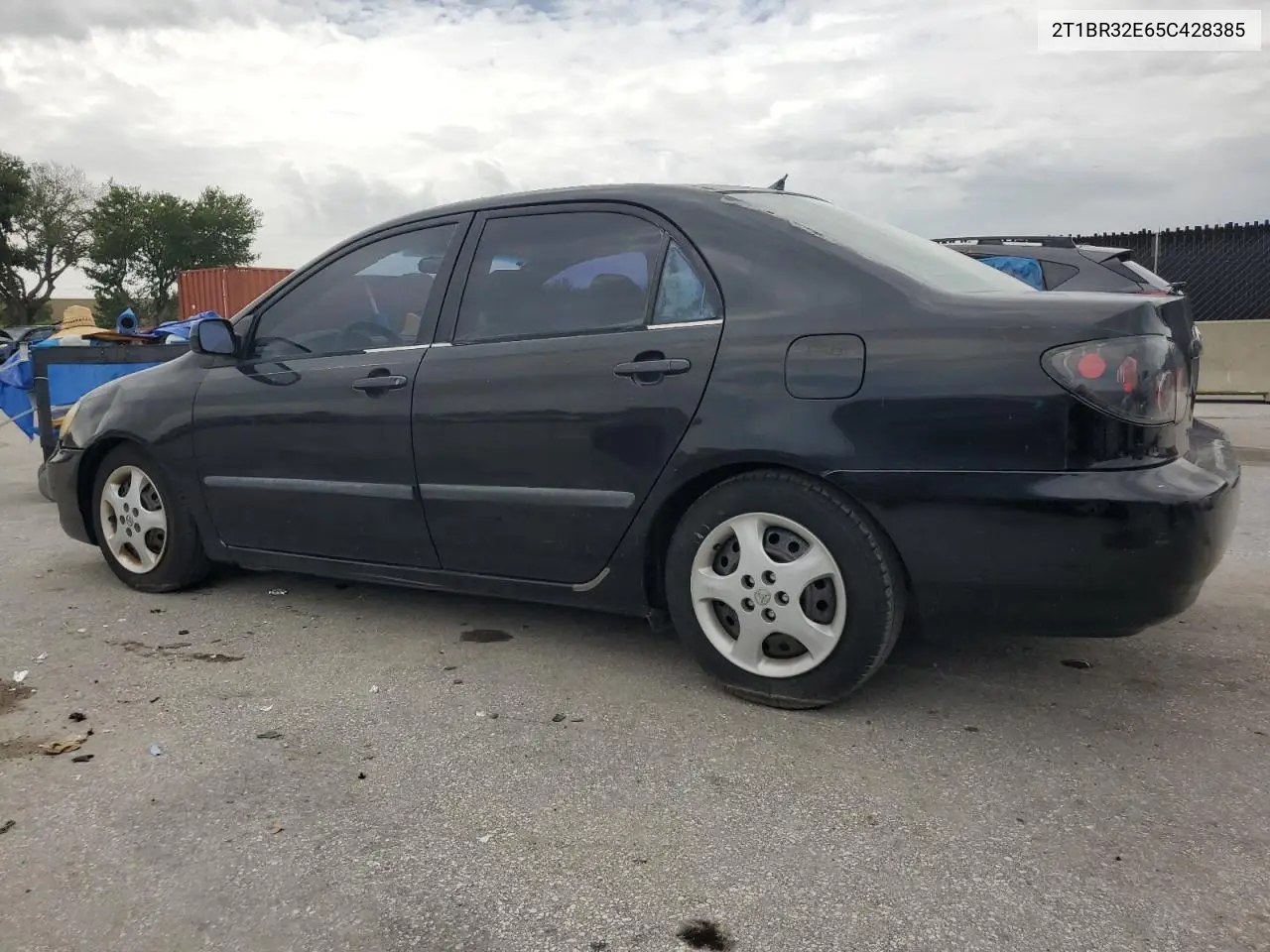 2005 Toyota Corolla Ce VIN: 2T1BR32E65C428385 Lot: 62912235