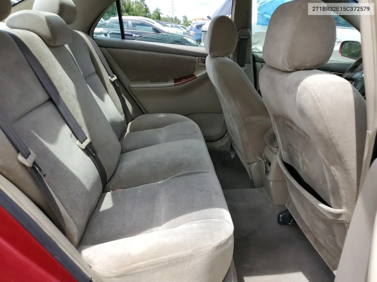 2005 Toyota Corolla Ce VIN: 2T1BR32E15C372579 Lot: 62933485