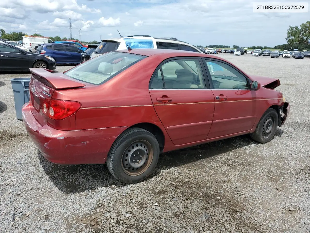 2005 Toyota Corolla Ce VIN: 2T1BR32E15C372579 Lot: 62933485