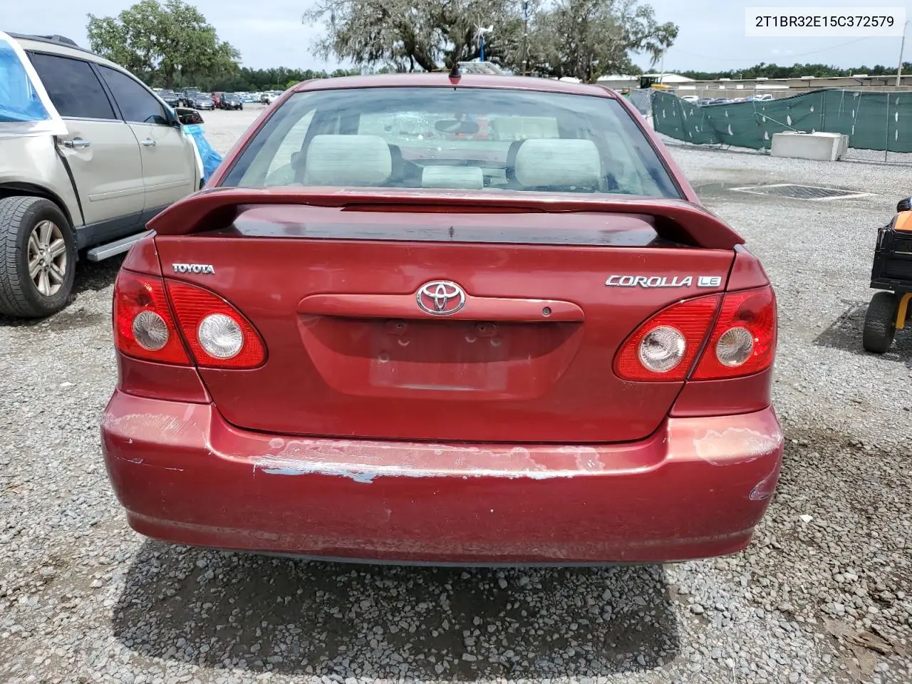 2005 Toyota Corolla Ce VIN: 2T1BR32E15C372579 Lot: 62933485