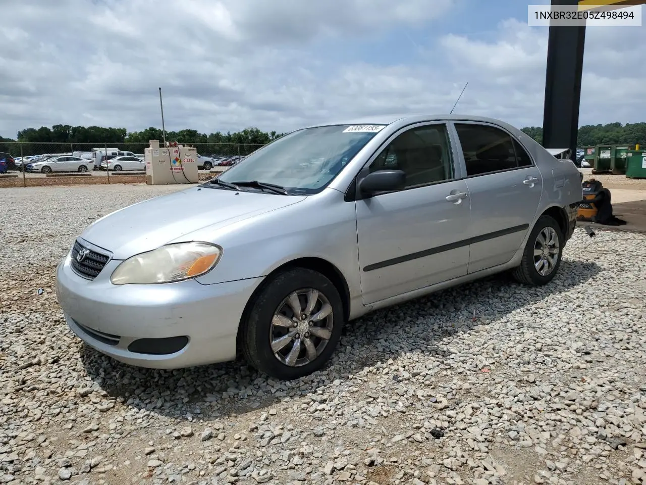 2005 Toyota Corolla Ce VIN: 1NXBR32E05Z498494 Lot: 63061155