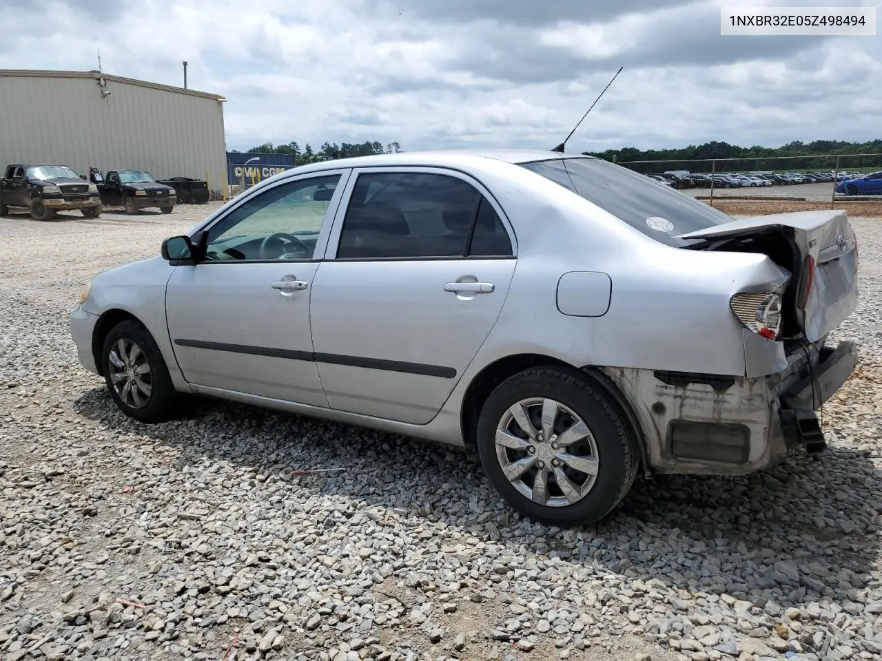 2005 Toyota Corolla Ce VIN: 1NXBR32E05Z498494 Lot: 63061155