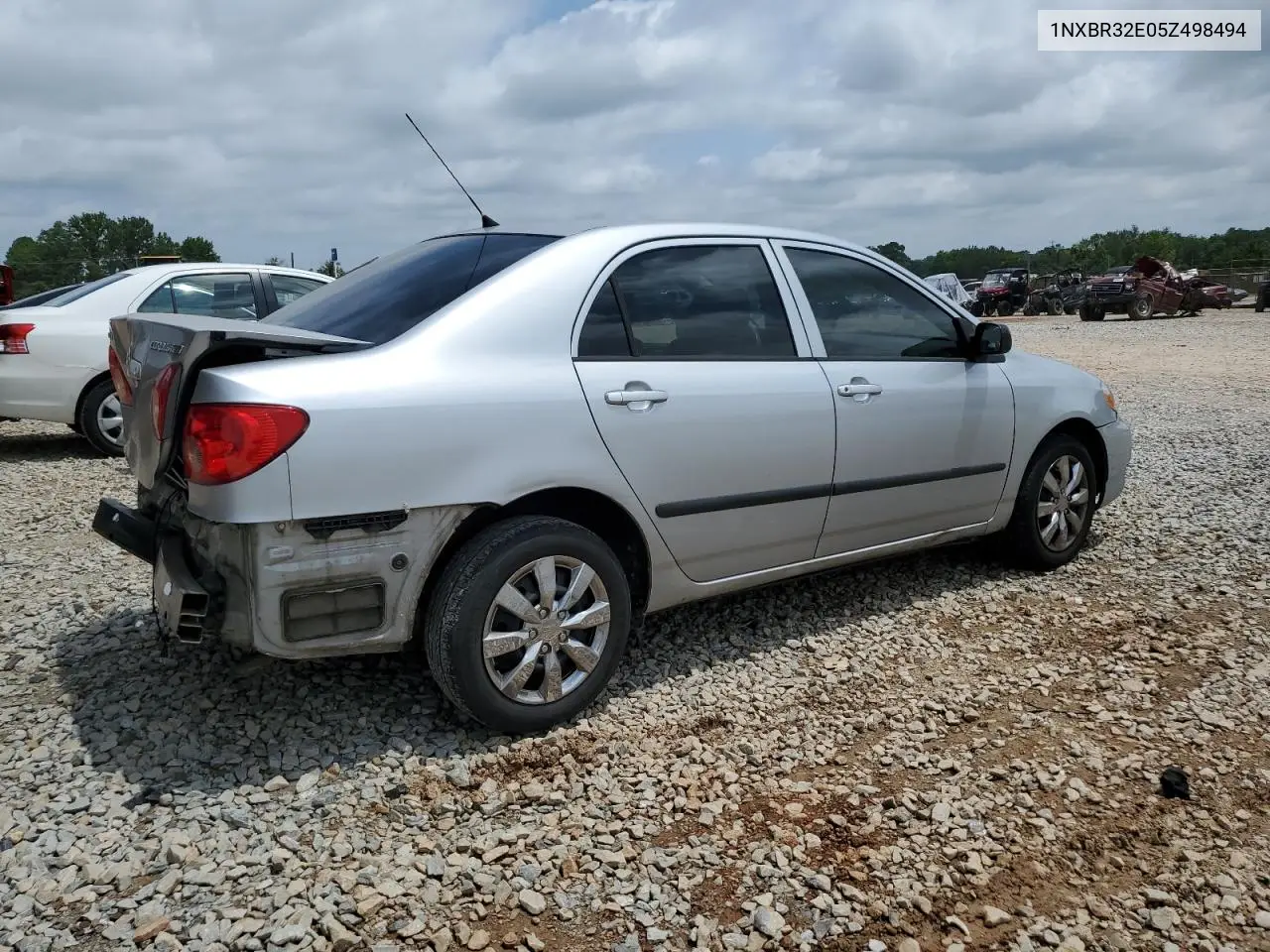 2005 Toyota Corolla Ce VIN: 1NXBR32E05Z498494 Lot: 63061155