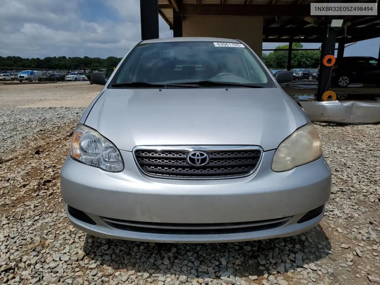 2005 Toyota Corolla Ce VIN: 1NXBR32E05Z498494 Lot: 63061155