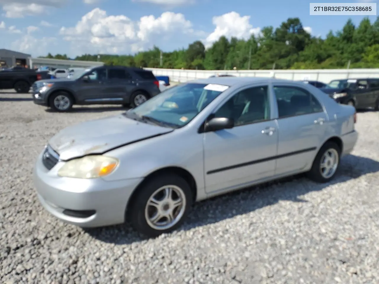 2005 Toyota Corolla Ce VIN: 2T1BR32E75C358685 Lot: 63114425