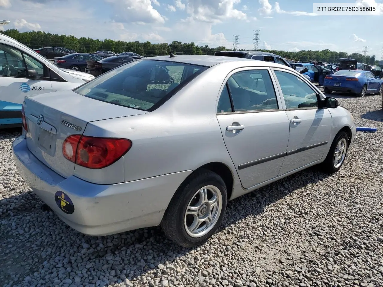 2005 Toyota Corolla Ce VIN: 2T1BR32E75C358685 Lot: 63114425