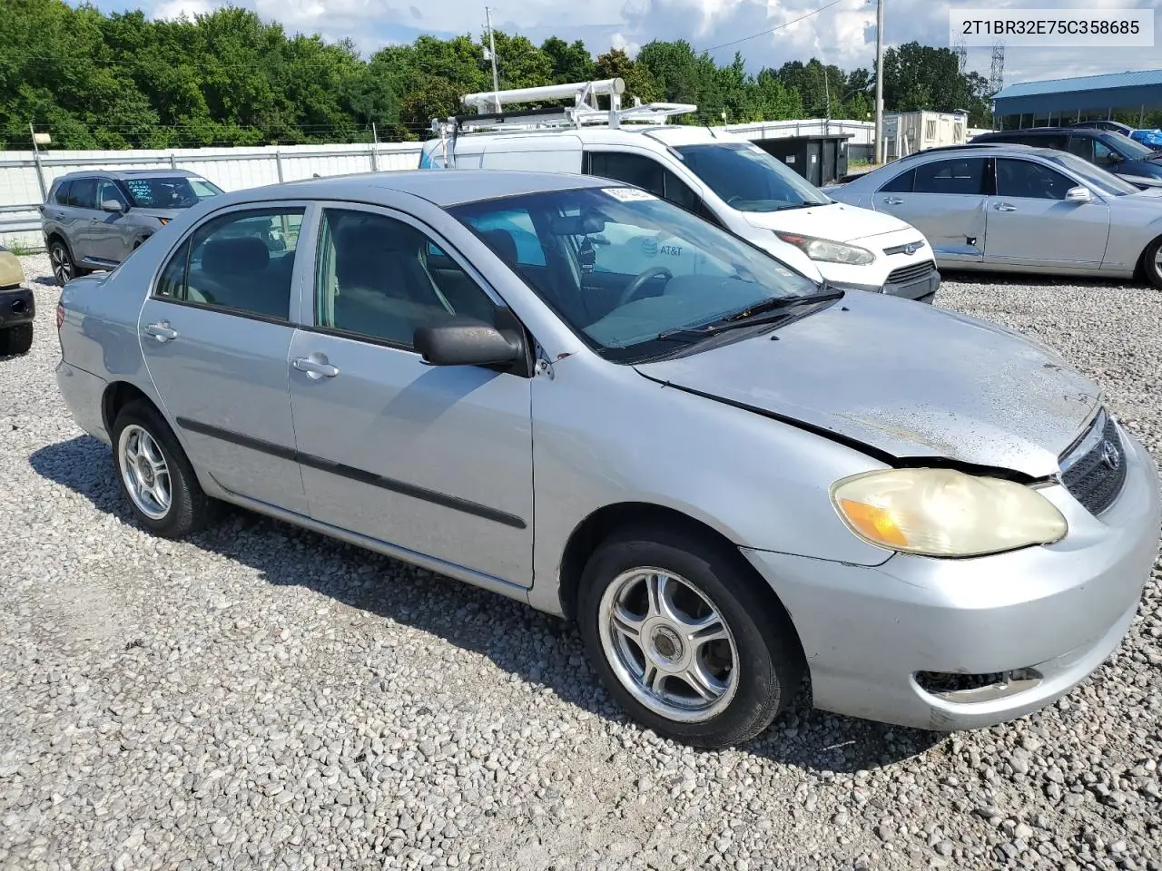 2005 Toyota Corolla Ce VIN: 2T1BR32E75C358685 Lot: 63114425