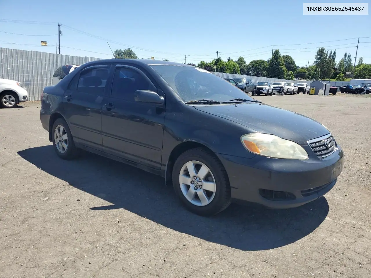2005 Toyota Corolla Ce VIN: 1NXBR30E65Z546437 Lot: 63141845