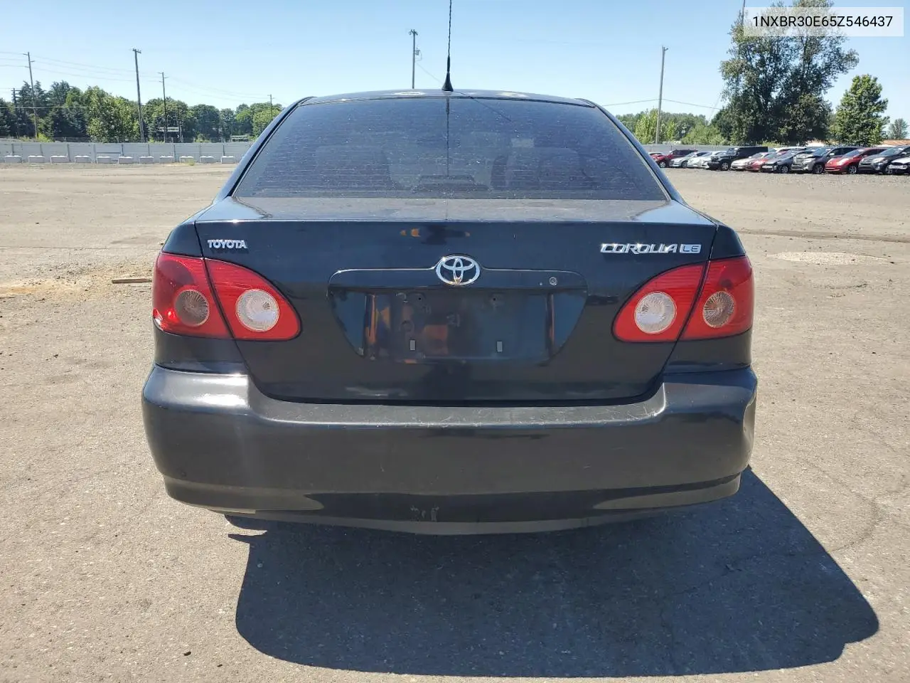 2005 Toyota Corolla Ce VIN: 1NXBR30E65Z546437 Lot: 63141845