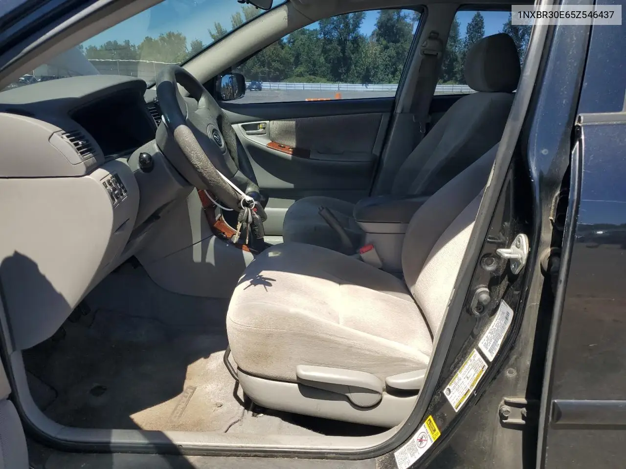 2005 Toyota Corolla Ce VIN: 1NXBR30E65Z546437 Lot: 63141845