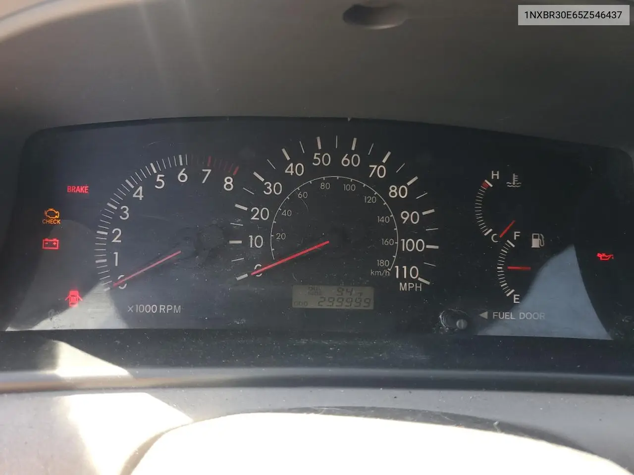 2005 Toyota Corolla Ce VIN: 1NXBR30E65Z546437 Lot: 63141845