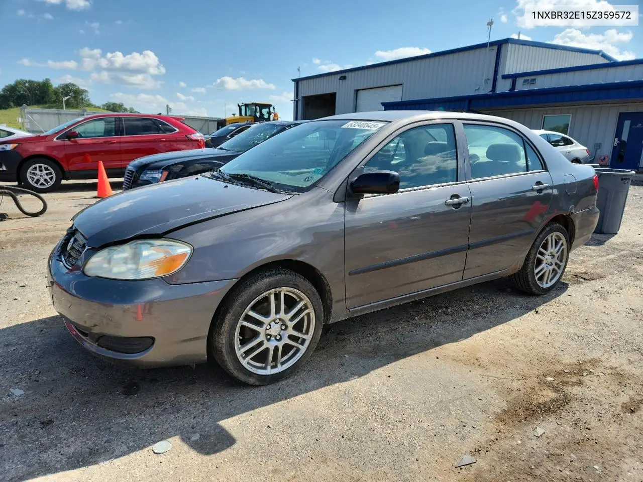 2005 Toyota Corolla Ce VIN: 1NXBR32E15Z359572 Lot: 63240545