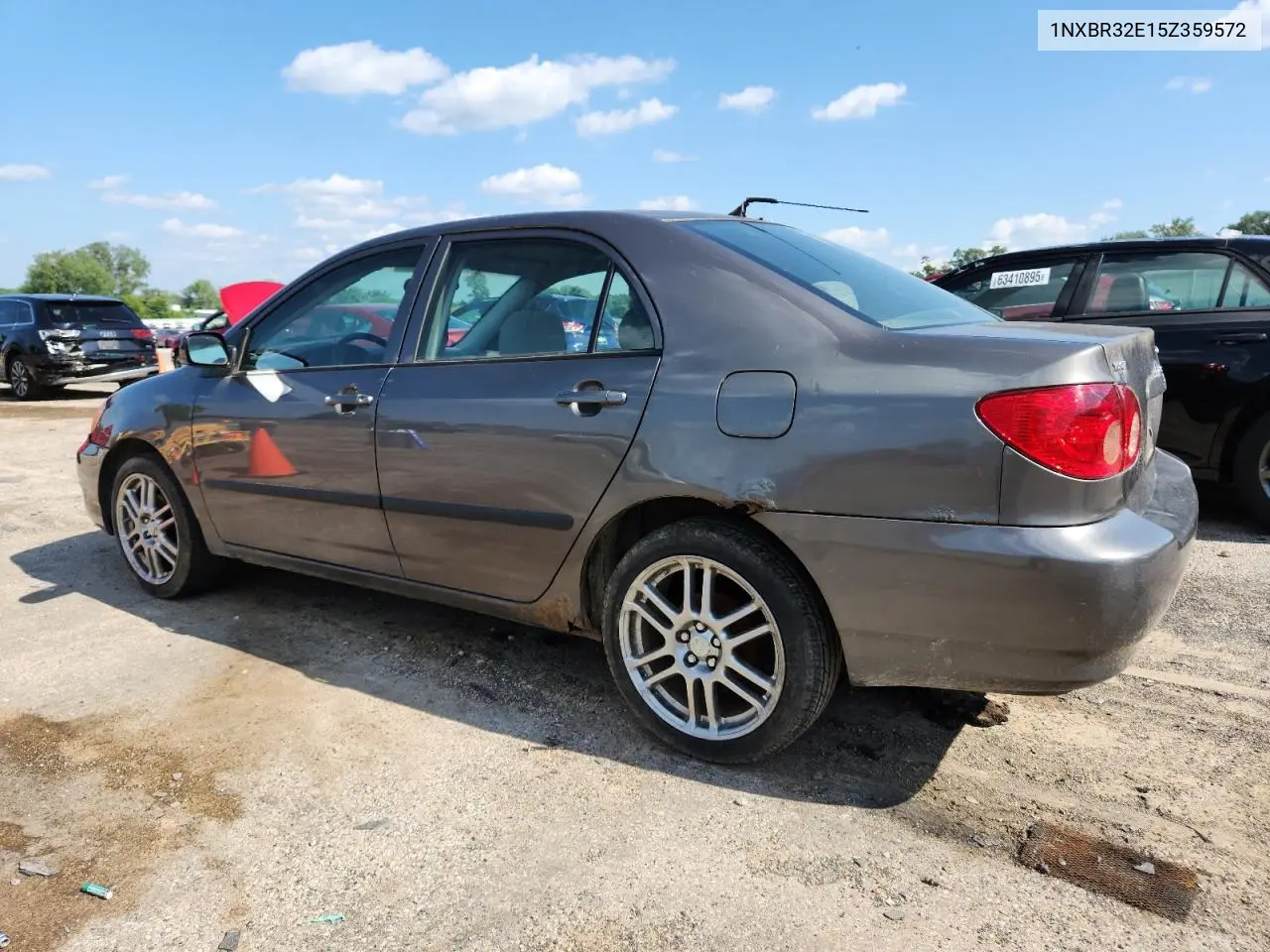 2005 Toyota Corolla Ce VIN: 1NXBR32E15Z359572 Lot: 63240545