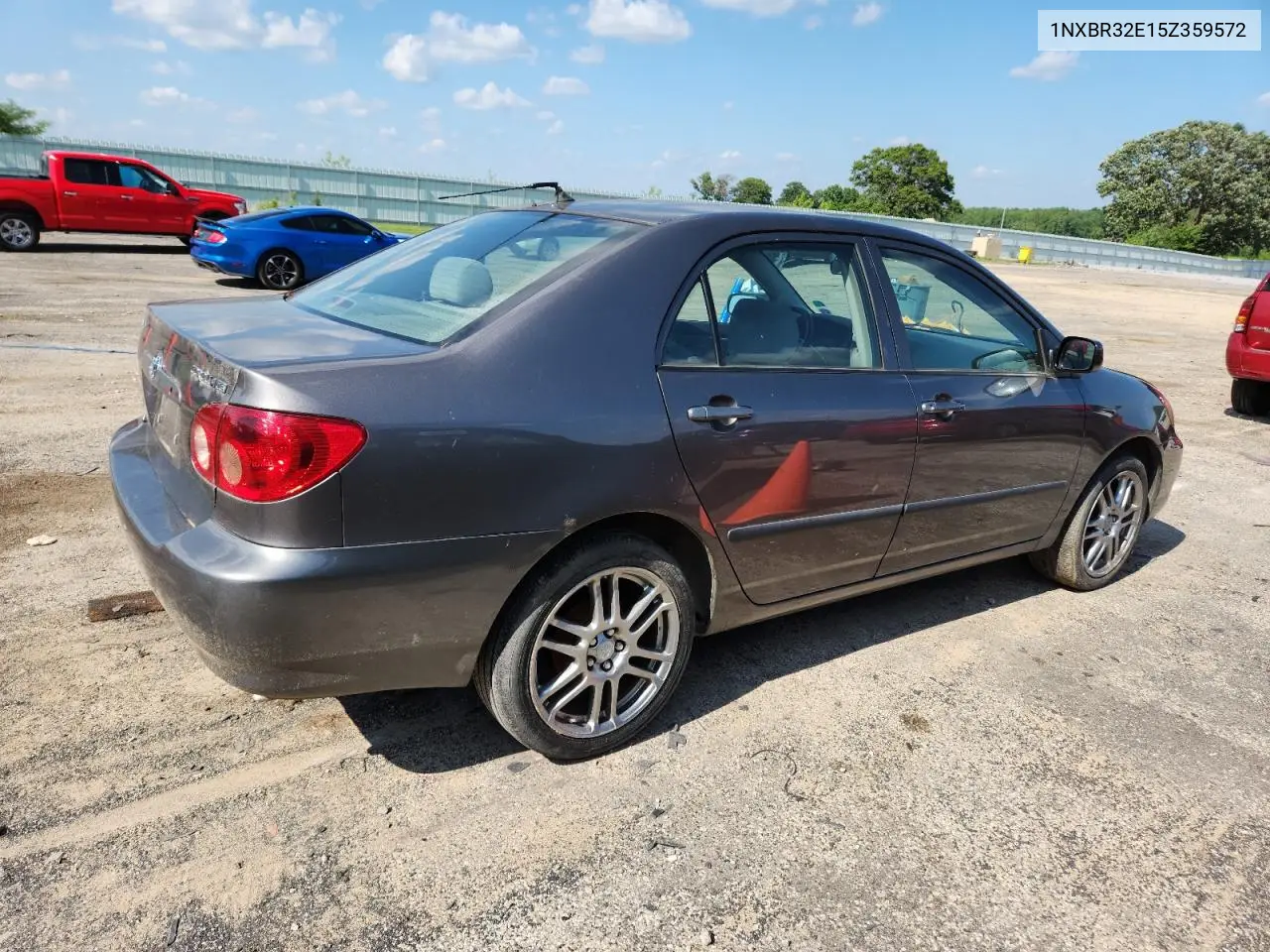 2005 Toyota Corolla Ce VIN: 1NXBR32E15Z359572 Lot: 63240545