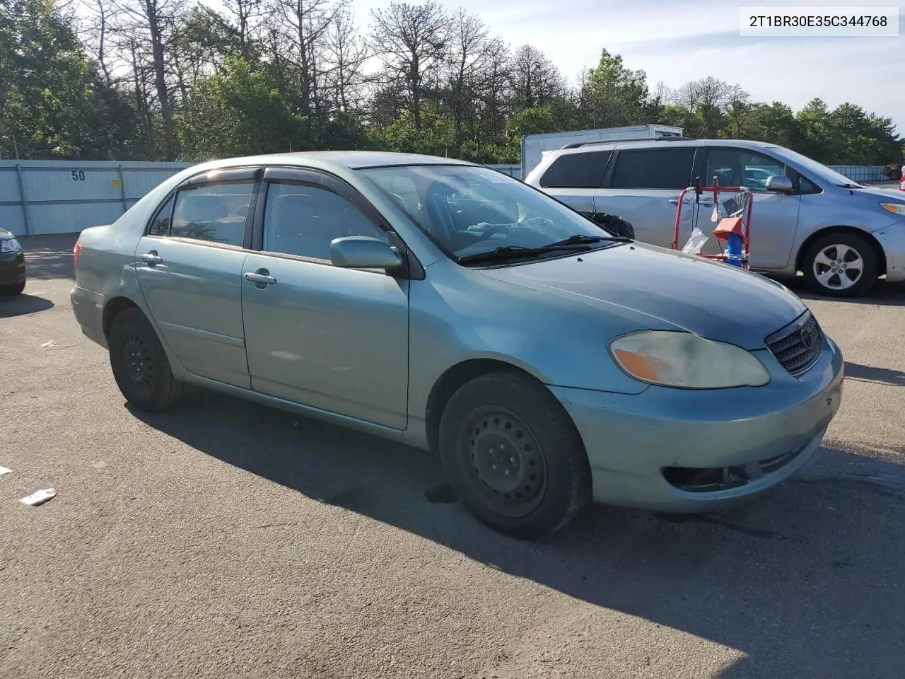 2005 Toyota Corolla Ce VIN: 2T1BR30E35C344768 Lot: 63755185