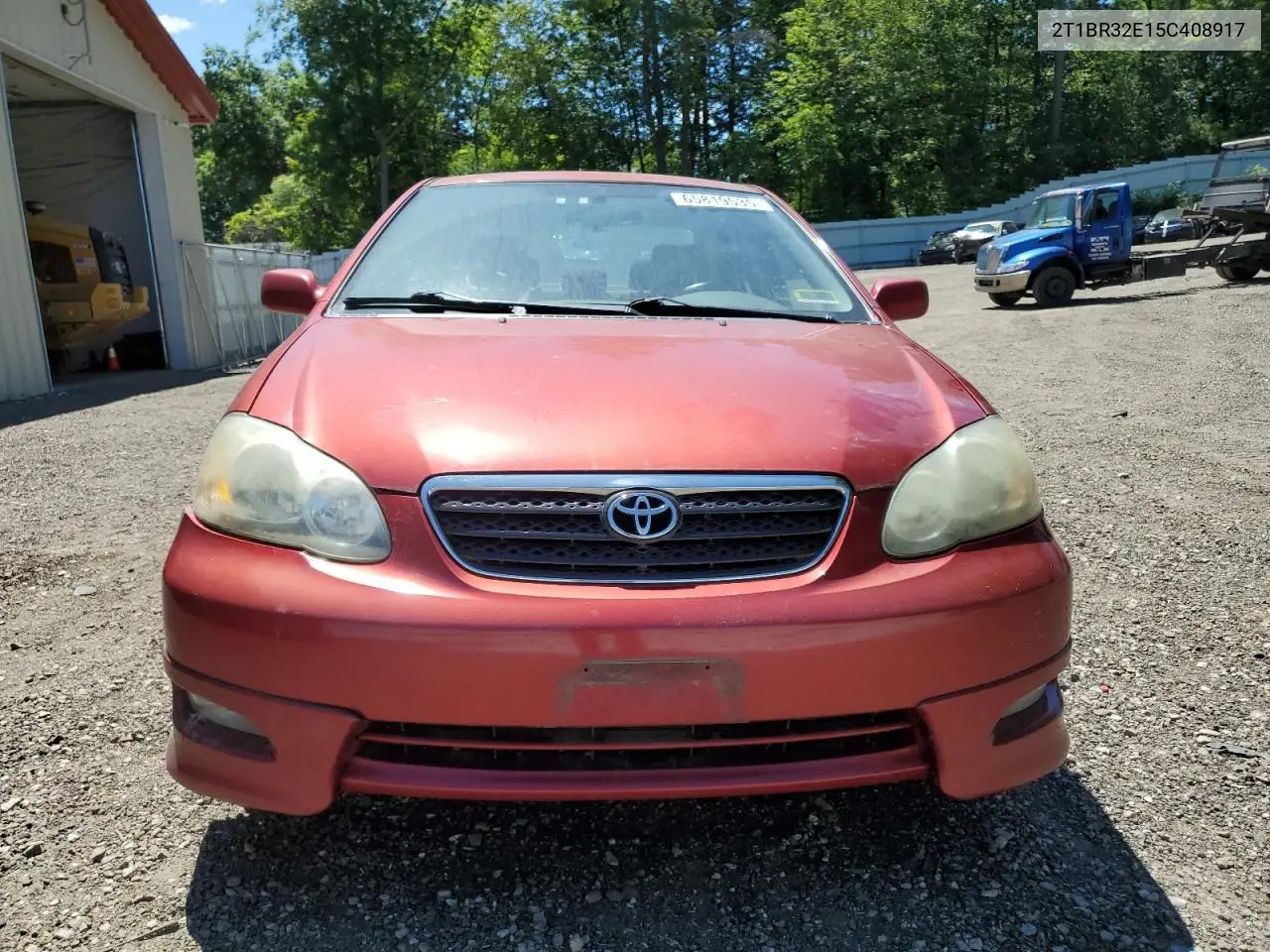 2005 Toyota Corolla Ce VIN: 2T1BR32E15C408917 Lot: 65819535