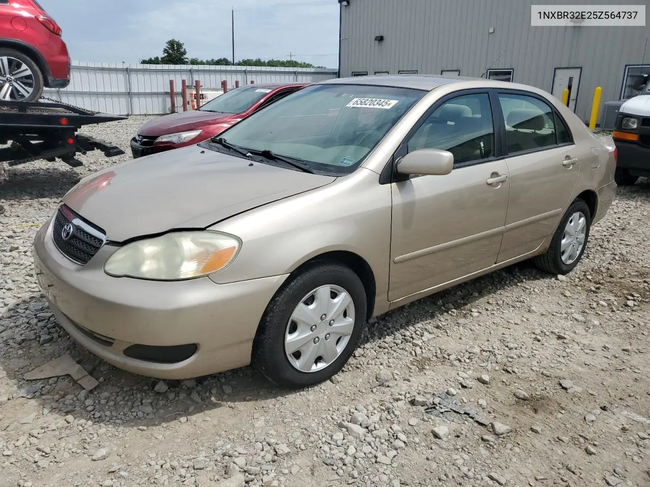 2005 Toyota Corolla Ce VIN: 1NXBR32E25Z564737 Lot: 65820345