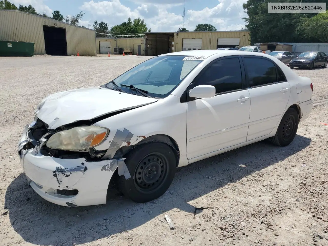 2005 Toyota Corolla Ce VIN: 1NXBR32E25Z520446 Lot: 66205455