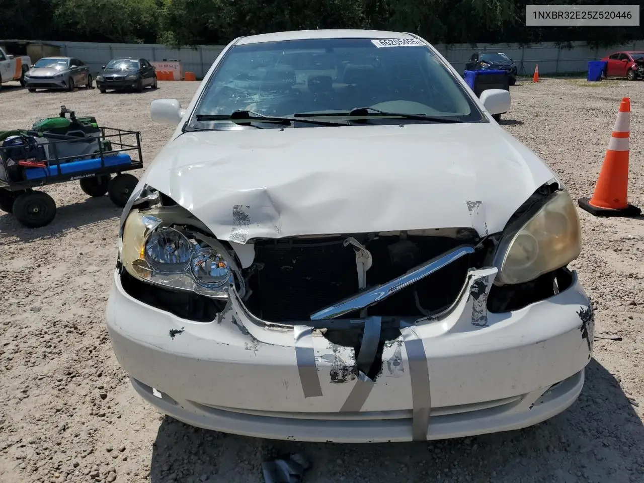 2005 Toyota Corolla Ce VIN: 1NXBR32E25Z520446 Lot: 66205455