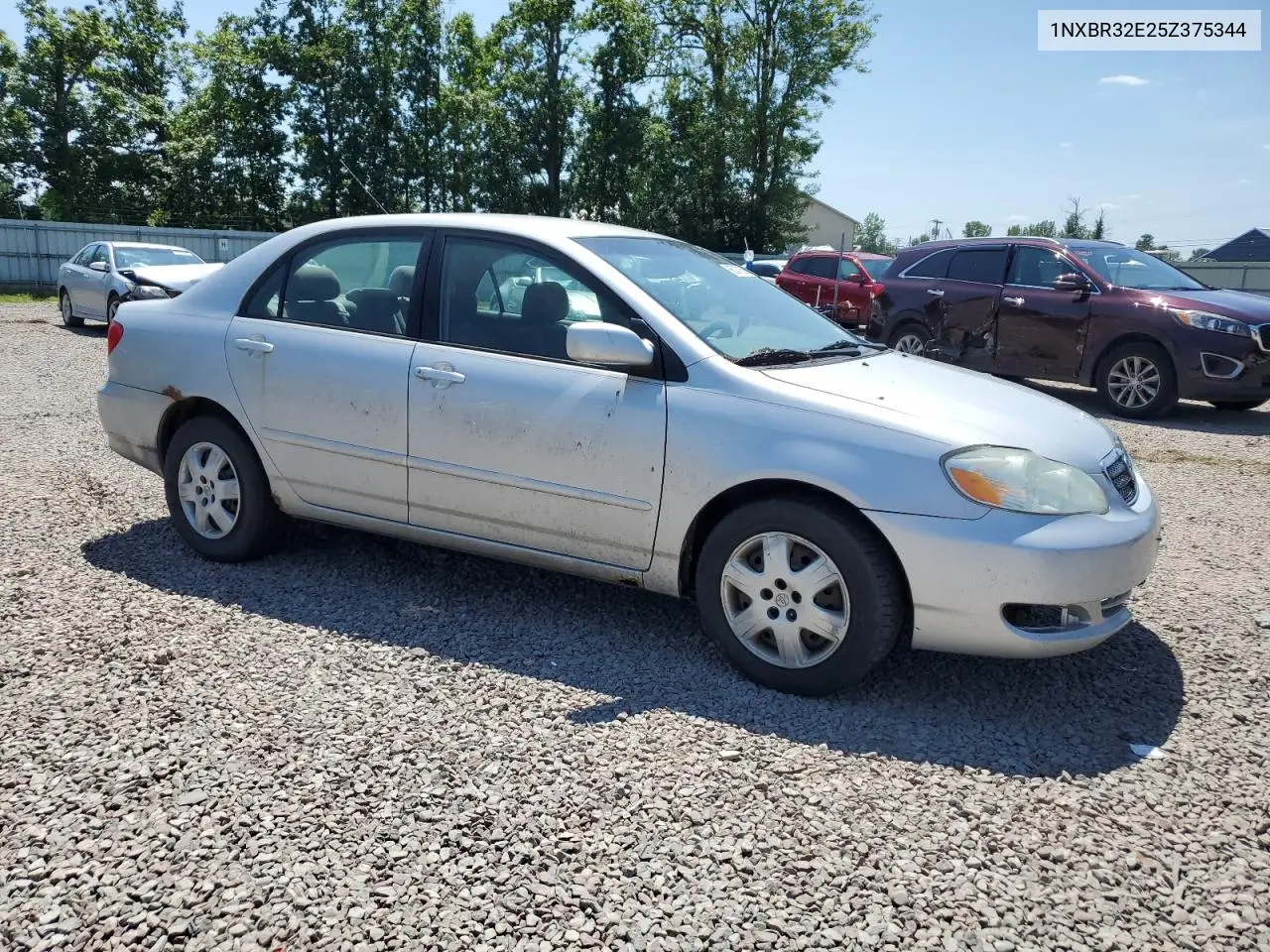 2005 Toyota Corolla Ce VIN: 1NXBR32E25Z375344 Lot: 66247035