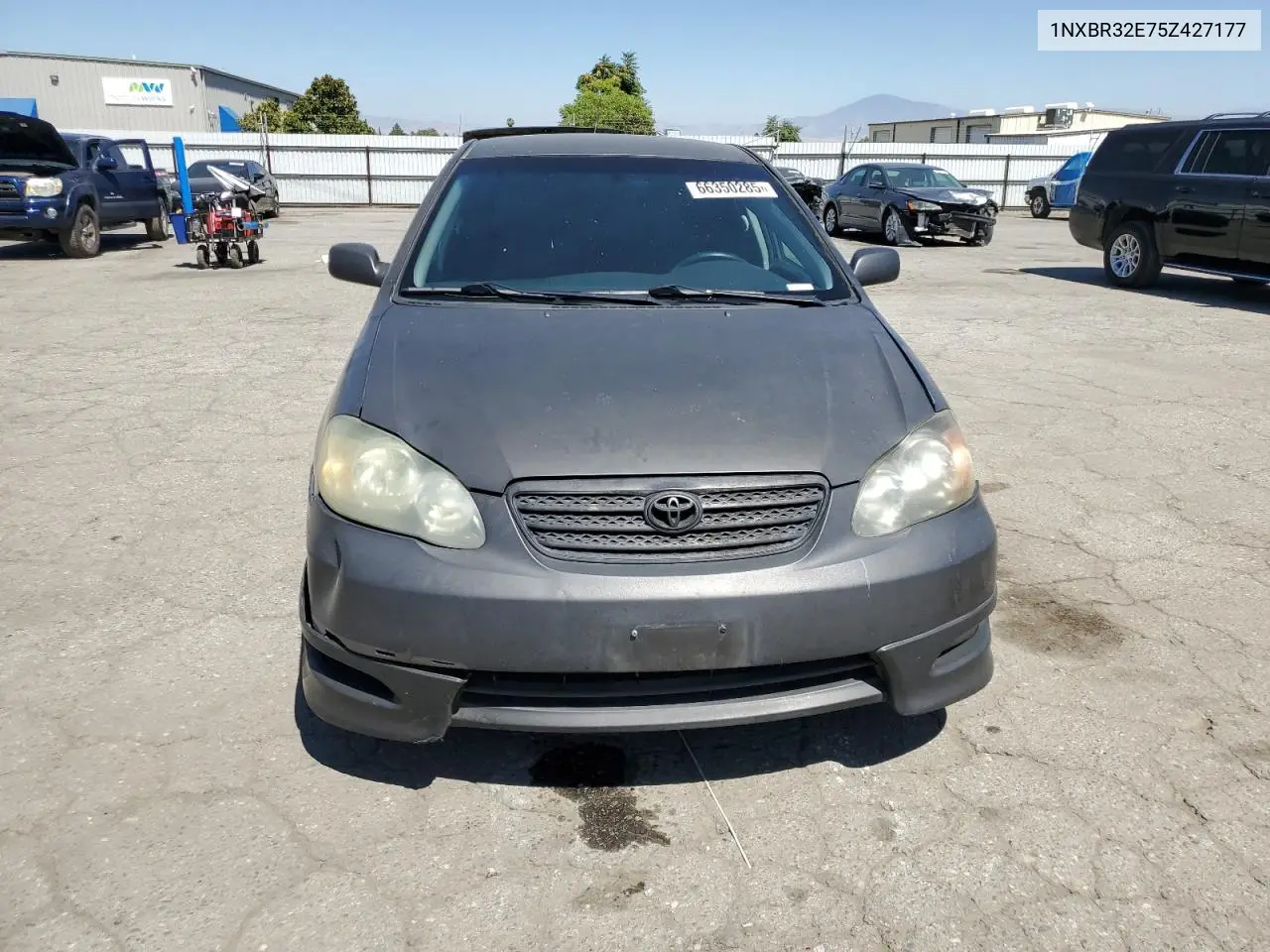 2005 Toyota Corolla Ce VIN: 1NXBR32E75Z427177 Lot: 66350285