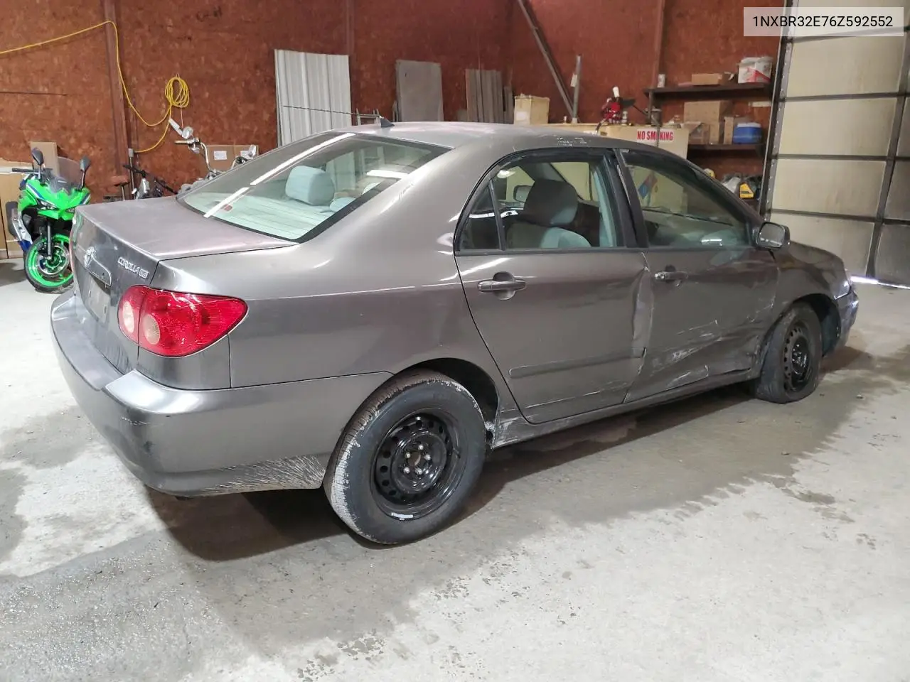 2006 Toyota Corolla Ce VIN: 1NXBR32E76Z592552 Lot: 49977325