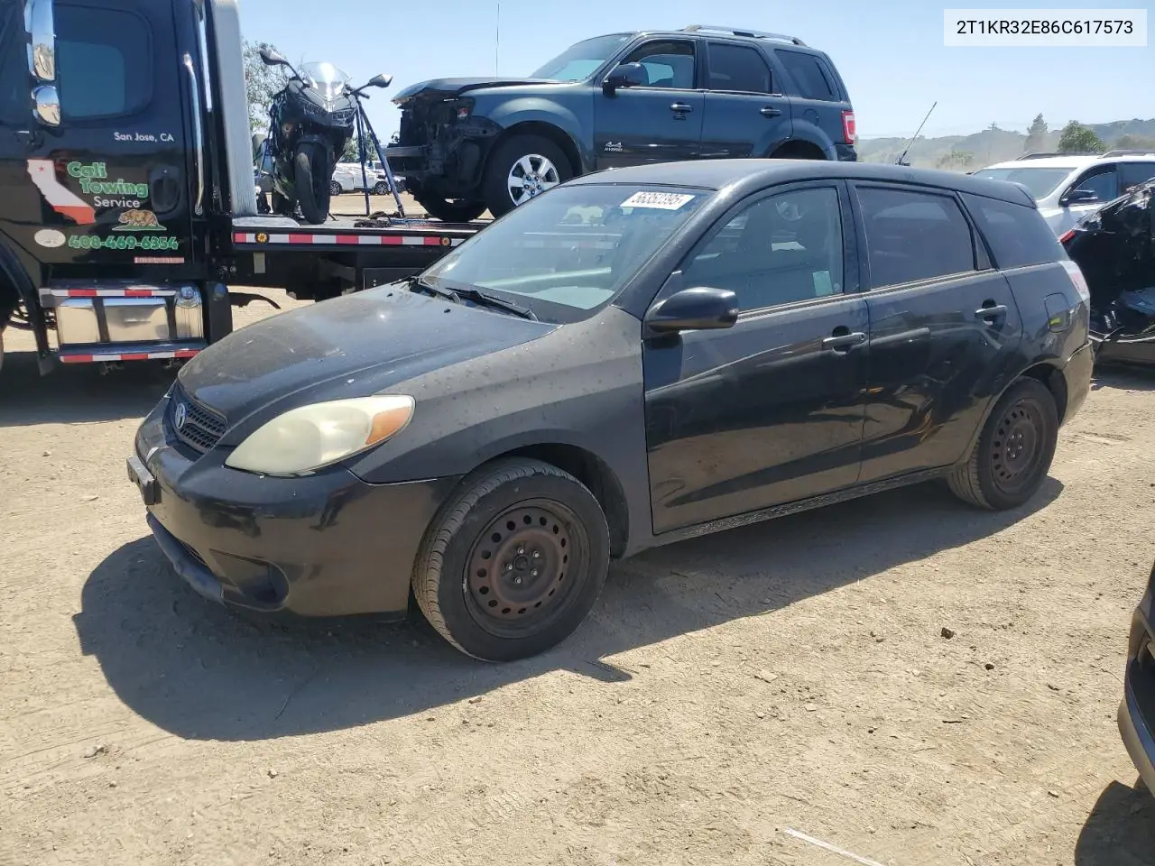 2006 Toyota Corolla Matrix Xr VIN: 2T1KR32E86C617573 Lot: 56352395