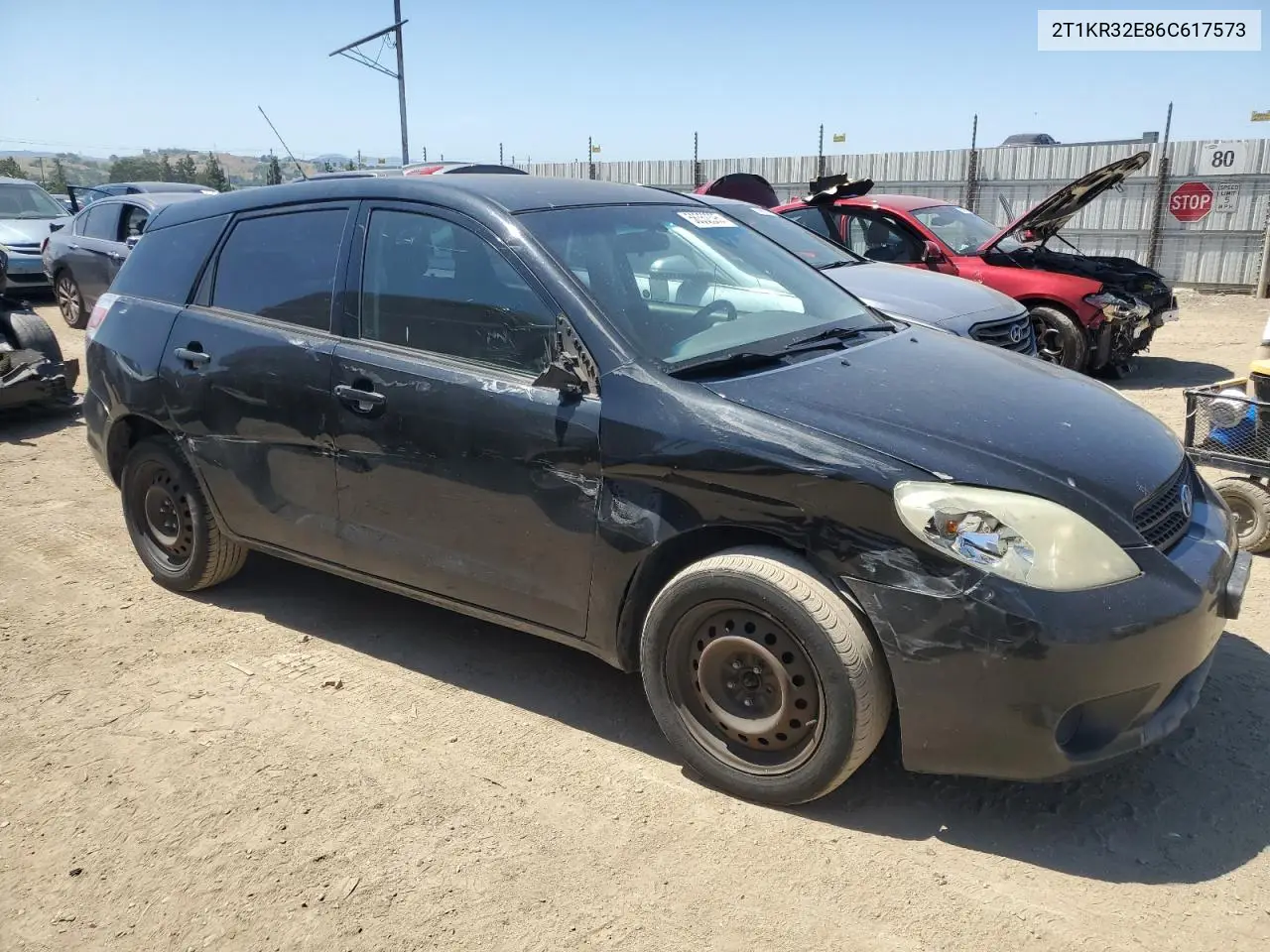 2006 Toyota Corolla Matrix Xr VIN: 2T1KR32E86C617573 Lot: 56352395