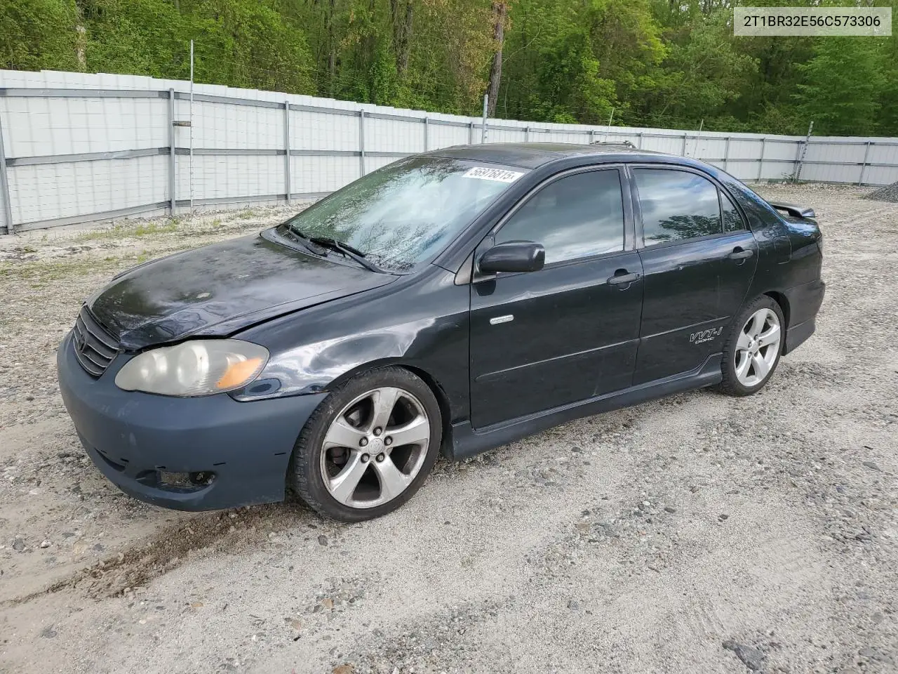 2006 Toyota Corolla Ce VIN: 2T1BR32E56C573306 Lot: 56976815