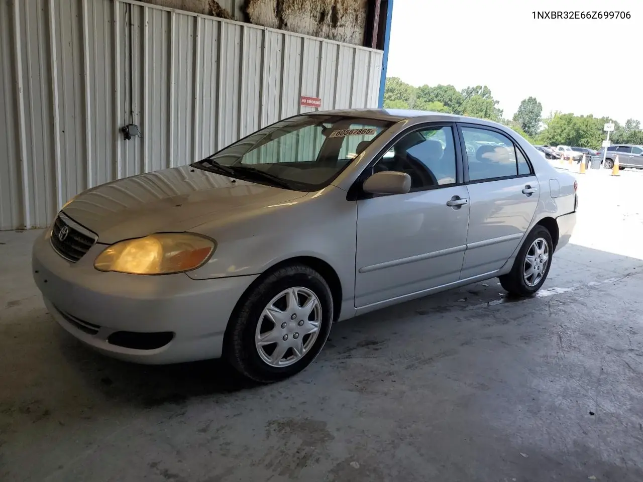 2006 Toyota Corolla Ce VIN: 1NXBR32E66Z699706 Lot: 60567865