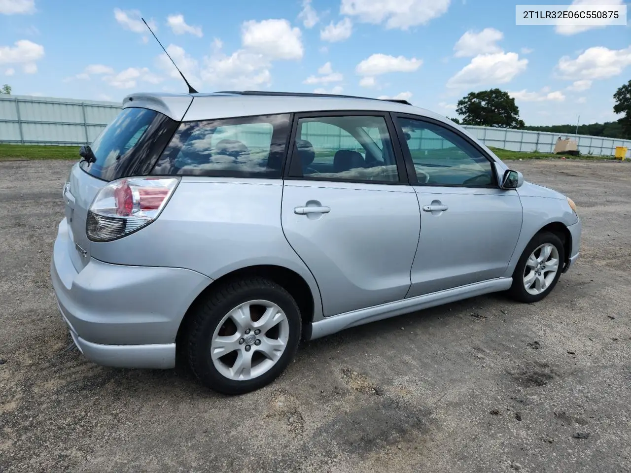 2006 Toyota Corolla Matrix Base VIN: 2T1LR32E06C550875 Lot: 63227665