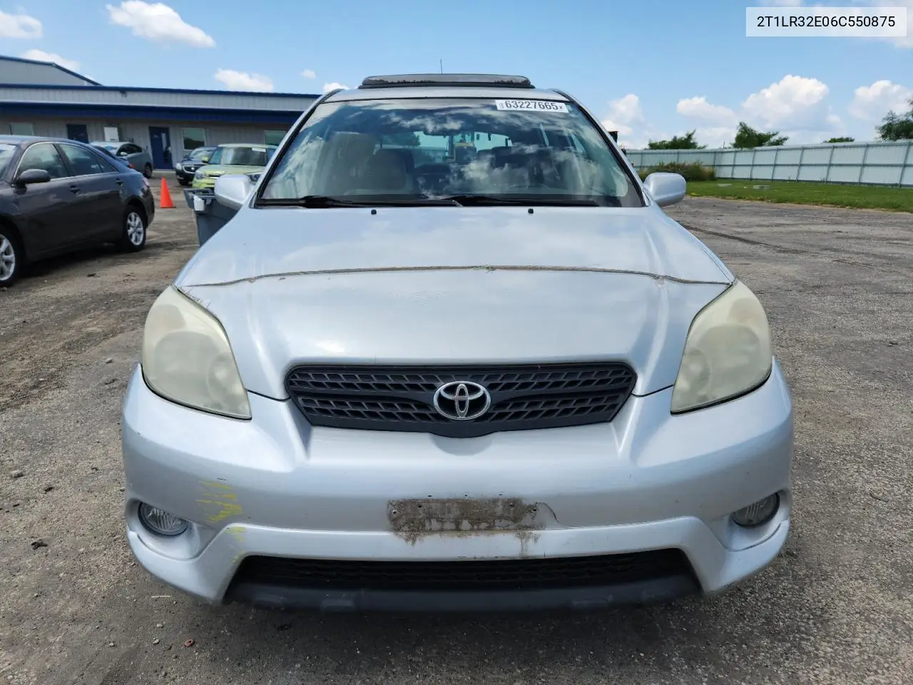 2006 Toyota Corolla Matrix Base VIN: 2T1LR32E06C550875 Lot: 63227665